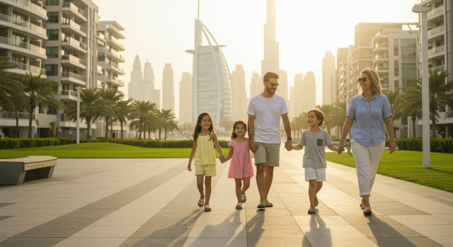 Dubai Golden Visa Family Sponsorship